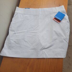 White Columbia Skort